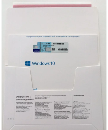 ПО Microsoft Windows 10 Pro (Конверт) OEM