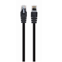 Патчкорд медный UTP Cablexpert PP10-10M/BK кат.5e, 10м, литой, многожильный (черный)