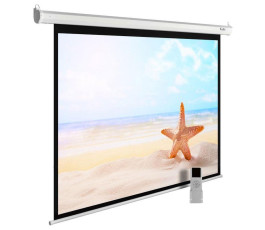 Экран для проектора Cactus 138x220см MotoExpert CS-PSME220x138-WT 16:10 настенно-потолочный белый