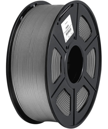 Пластик для 3D принтера Cactus CS-3D-ABS1KG-GREY ABS d1.75мм 1кг L386м 1цв. серый