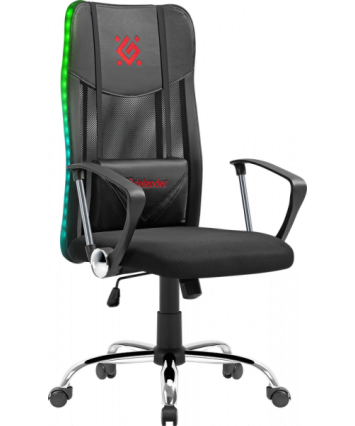 Кресло игровое Defender Totem, черный, подсветка