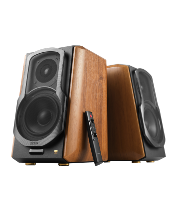 Акустика 2.0 Edifier S1000MK II, Bluetooth, ПДУ, коричневый