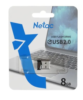 Флеш накопитель 8Gb USB 2.0 Netac UM81 (NT03UM81N-008G-20BK)