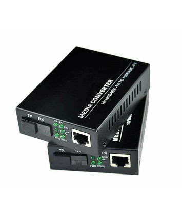 Комплект медиаконвертеров BZ-MC-100M-WDM-A(B)-20-S 20км