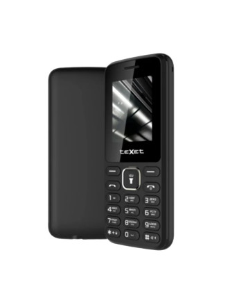 Мобильный телефон teXet TM-118, черный