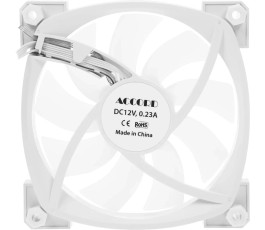 Вентилятор для корпуса Accord ACC-U12, ARGB, белый