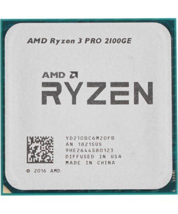 Процессор Socket AM4 AMD Ryzen 3 PRO 2100GE (YD210BC6M2OFB) OEM