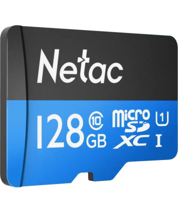 Карта памяти microSDXC Card UHS-I U1 128Gb Netac P500 (NT02P500STN-128G-S)