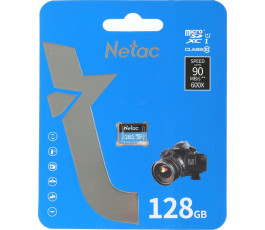 Карта памяти microSDXC Card UHS-I U1 128Gb Netac P500 (NT02P500STN-128G-S)