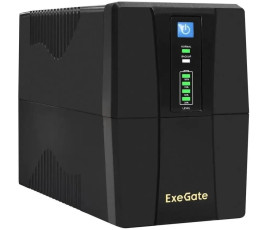 Источник бесперебойного питания ExeGate EX292785RUS Power Back BNB-1000.LED.AVR.2SH