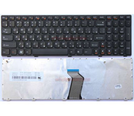 Клавиатура для ноутбука Lenovo IdeaPad G570 Z560 Z560a Z565a G575 G770 RU Black Frame Black
