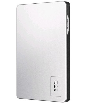 Внешний накопитель HDD 1Tb Netac K338 USB 3.0 (NT05K338N-001T-30SL), серый