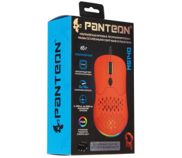 Мышь игровая PANTEON MS140, красная USB