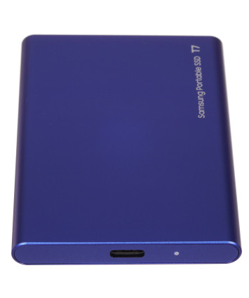 Внешний накопитель SSD 1Tb Samsung External T7 MU-PC1T0H/WW, синий