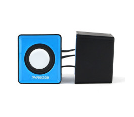 Акустика 2.0 Гарнизон GSP-100, синий/черный, USB