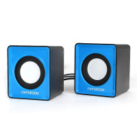 Акустика 2.0 Гарнизон GSP-100, синий/черный, USB