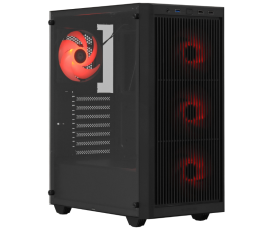 Корпус ATX без БП ID-Cooling Ware 310 ARGB, черный