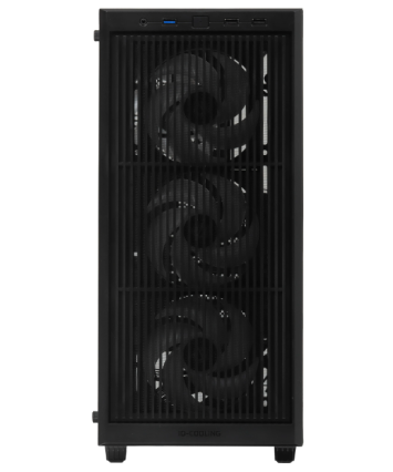 Корпус ATX без БП ID-Cooling Ware 310 ARGB, черный