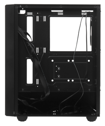 Корпус ATX без БП ID-Cooling Ware 310 ARGB, черный