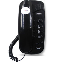 Телефон проводной teXet TX-238, черный