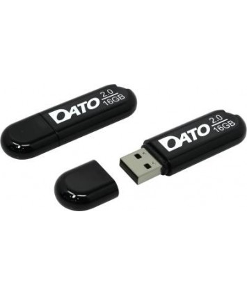 Флеш накопитель 16Gb USB 2.0 Dato DS2001 черный