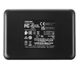 Внешний накопитель HDD 2Tb Toshiba Canvio Basics HDTB520EK3AA, USB 3.2 Gen1, Black