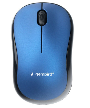 Мышь беспроводная Gembird MUSW-265, синий, USB