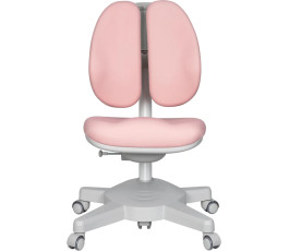 Детское компьютерное кресло Cactus CS-CHR-3604PK розовый крестов. пластик серый