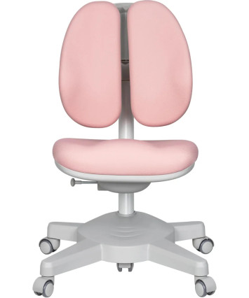 Детское компьютерное кресло Cactus CS-CHR-3604PK розовый крестов. пластик серый