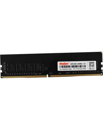 Модуль памяти DDR4 8Gb PC25600 3200MHz Kingspec (KS3200D4P12008G)