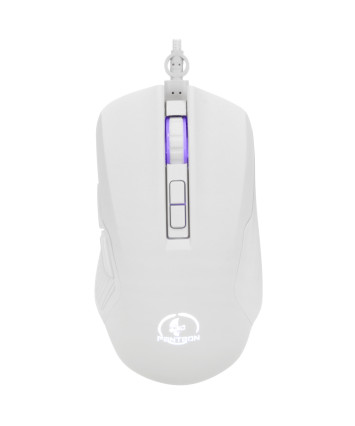 Мышь игровая PANTEON MS84, белая USB