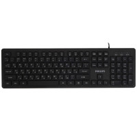 Клавиатура Philips SPK6264, USB, черный