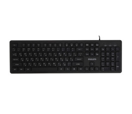 Клавиатура Philips SPK6264, USB, черный