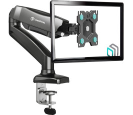 Кронштейн для мониторов ONKRON G80 черный 13"-32" макс.8кг настольный поворот и наклон