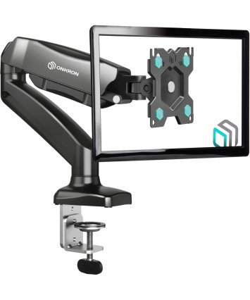 Кронштейн для мониторов ONKRON G80 черный 13"-32" макс.8кг настольный поворот и наклон