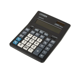 Калькулятор настольный Eleven Business Line CDB1201-BK, 12 разрядов, двойное питание, черный
