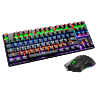 Проводной игровой набор клавиатура + мышь PANTEON GS800, чёрный