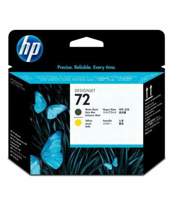 Печатающая головка HP №72 C9384A черный матовый/желт печатающая головка для   HP DJ Т1 100/Т610