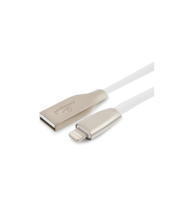 Кабель USB - Ligntning CC-G-APUSB01W-1.8M, серия Gold, 1.8м, белый, блистер