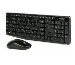 Беспроводной набор клавиатура + мышь Smartbuy ONE 235380AG, черный