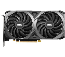 Видеокарта nVidia PCI-E 4.0 8GB GeForce RTX 3060 MSI VENTUS 2X BLACK 8G OC