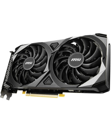 Видеокарта nVidia PCI-E 4.0 8GB GeForce RTX 3060 MSI VENTUS 2X BLACK 8G OC