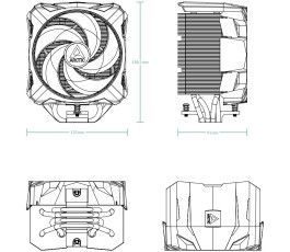 Кулер для процессора Arctic Cooling Freezer i35 RGB (ACFRE00096A)