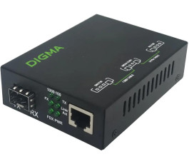 Медиаконвертер Digma DMC-1G-SFPL