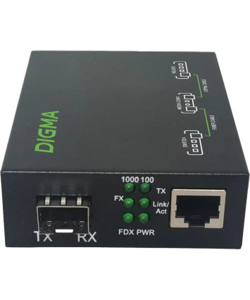 Медиаконвертер Digma DMC-1G-SFPL Медиаконвертер Digma DMC-1G-SFPL