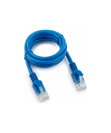 Патчкорд UTP Cablexpert PP12-1M/B кат.5e, 1м, литой, многожильный (синий)