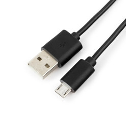 Кабель USB - microUSB Cablexpert CC-mUSB2-AMBM-1M 1m, черный