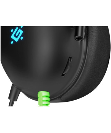 Гарнитура игровая Defender Toxic, черный