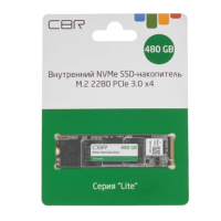 Накопитель SSD M.2 NVMe 480Gb CBR SSD-480GB-M.2-LT22