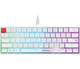 Клавиатура механическая Defender Eternal GK-019 белый